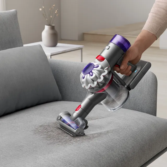 【dyson 戴森】V8 Focus Mattress Origin HH15強勁無線除塵蟎機 手持吸塵器(銀灰色)