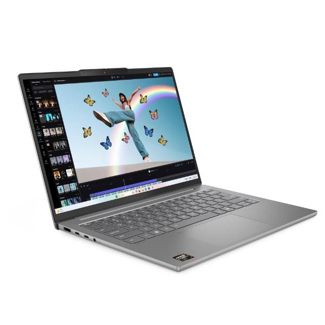 【Lenovo】14吋輕薄筆電(IdeaPad Slim 5 83HX004ATW/RAI 7 350/32G/512G/W11/灰)