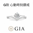 【鉅曜】618限定 GIA 1克拉 18K金/PT950 圓夢鑽石戒指-多款選 12款任選(培育鑽石)