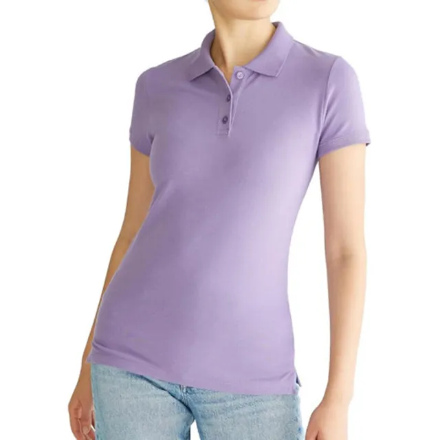 【Aeropostale】2025女時尚典雅淡紫色短袖POLO-網