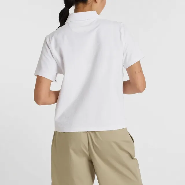 【NEW BALANCE】Polo衫 Seersucker Tournament 女款 白 短袖 上衣 泡泡紗 寬鬆 快乾(WT51404WT)
