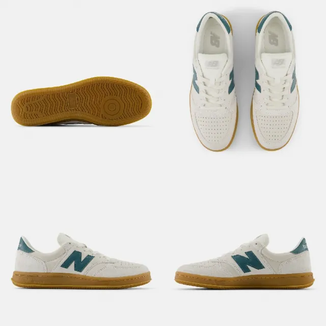 【NEW BALANCE】休閒鞋 T500 男鞋 女鞋 海鹽 雲杉亮綠 米白 綠 膠底 復古 NB(CT500DB-D)