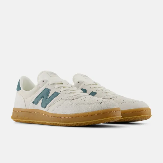 【NEW BALANCE】休閒鞋 T500 男鞋 女鞋 海鹽 雲杉亮綠 米白 綠 膠底 復古 NB(CT500DB-D)