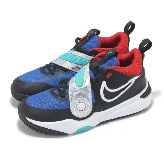 【NIKE 耐吉】籃球鞋 Team Hustle D 11 SE PS 中童 小朋友 魔鬼氈 運動鞋(FJ1391-001)