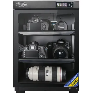 【RTAKO】電子防潮箱 智能防潮箱(50L相機防潮箱/乾燥櫃/智能除濕/可調節層板/乾燥箱/除濕櫃/除濕箱)