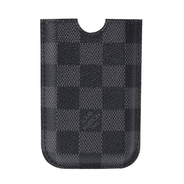【Louis Vuitton 路易威登】N62669 經典Damier Graphite帆布萬用名片/卡夾(黑灰色)