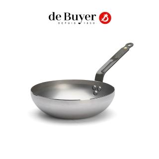 【de Buyer 畢耶】原礦蜂蠟鐵鍋 中華北京炒鍋24cm