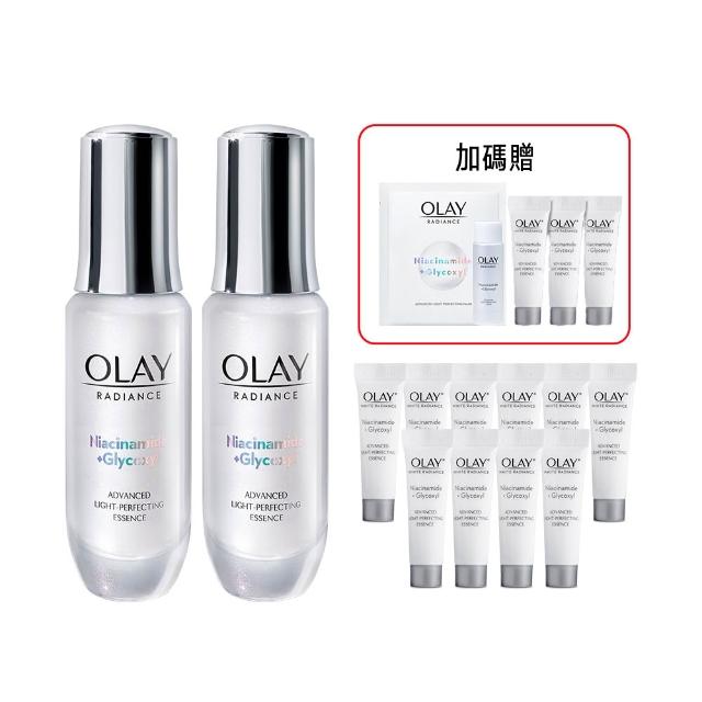 【OLAY 歐蕾】618限定★革糖素小白瓶 美白精華買2送15限量組(美白精華30mlx2+6mlx13+化妝水50mlx1+面膜x1)