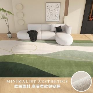 【匠俱】客廳地毯 仿羊絨地墊 沙發地毯 極簡風客廳臥室地毯(地毯)