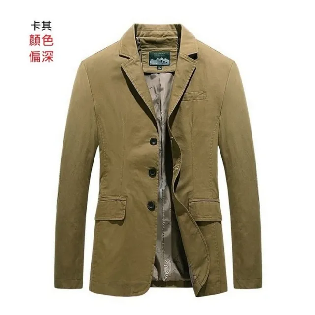 【巴黎精品】極速出貨 西裝外套休閒西服(舒適純棉修身春夏薄款男外套3色a1ck11 2A)