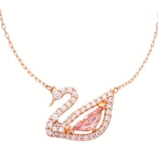 【SWAROVSKI 施華洛世奇】DAZZLING 天鵝水晶項鍊(限 量 促 銷)