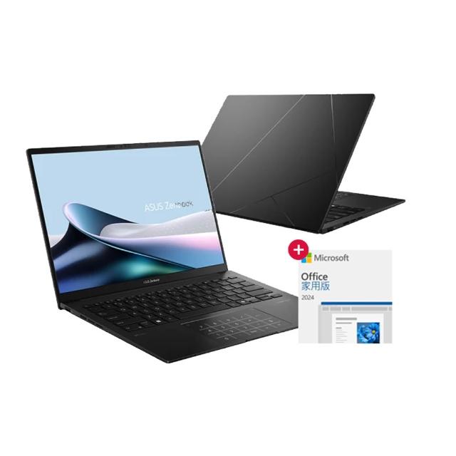 【ASUS】Office2024組★14吋Ryzen AI 5 輕薄筆電(Zenbook UM3406KA/HX340/16G/1TB/W11/OLED)