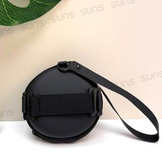 【SUNS】折疊眼鏡盒 黑色折疊眼鏡盒 超高質感 超輕巧眼鏡盒 防擠壓 方便攜帶