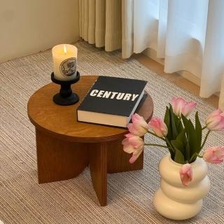 【匠俱】實木小茶几(臥室小茶几 房間床頭桌 迷你小圓桌 簡約邊幾)