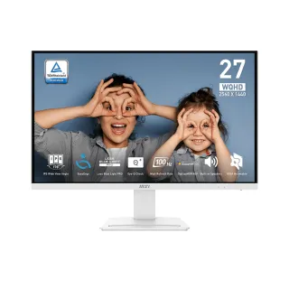 【MSI 微星】PRO MP273QW E2 美型螢幕-27型/2K/HDMI/DP/喇叭/IPS