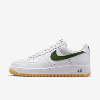 【NIKE 耐吉】Air Force 1 Low Retro QS 男 運動休閒鞋 低筒 AF1 白綠(FD7039-101)