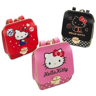 【SANRIO 三麗鷗】618 Hello Kitty日式揹包零錢包-3件組(3圖各1)