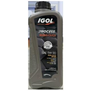 【IGOL】法國原裝進口 IGOL 5W30 PROCESS RUBIS C2/C3 1L整箱12入(車麗屋)