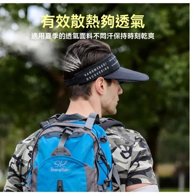 【May Shop】防曬帽子夏季遮陽棒球帽紫外線TEMU希音空頂中性太陽帽