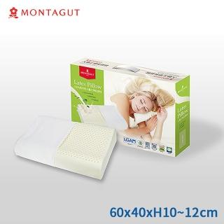 【MONTAGUT 夢特嬌】人體工學乳膠枕 MY06017(贈 日本原裝 東麗月曆布)