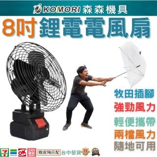 【Komori森森機具】鋰電電風扇(牧田電池通用風扇 充電風扇 戶外電扇無線電扇 迷你風扇 移動電扇 隨身風扇)