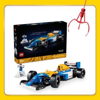 【LEGO 樂高】Icons 10353 威廉斯車隊 FW14B ＆ 奈傑爾·曼塞爾(跑車模型 居家擺設 玩具模型)