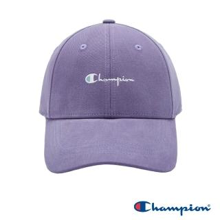 【Champion】官方直營 中性-C-LIFE logo繡花棒球帽-淺紫色(U4CACCU10R1)
