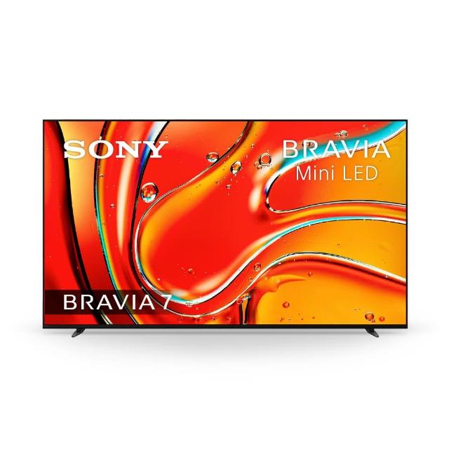 【SONY 索尼】BRAVIA 7 65型 XR Mini LED 4K HDR Google TV顯示器(Y-65XR70)
