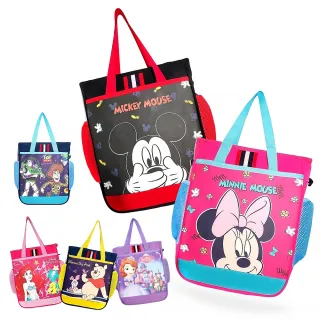 迪士尼側背手提袋(斜背袋 才藝袋 側背袋 手提袋 補習袋 米奇 冰雪奇緣 維尼)