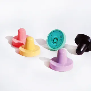 【B&G】香草奶嘴馬卡龍收納蓋(輕巧便攜 拿取方便)