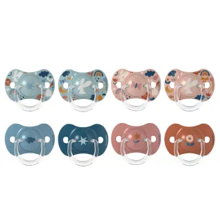 【suavinex】蘇維妮 扁圓型安撫奶嘴_魔幻森林2入(西班牙兒童牙科協會認證推薦)