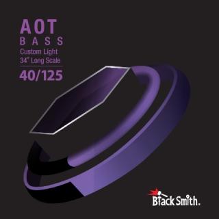 【BlackSmith】ANW-40125-5-34 奈米碳纖維 AOT 薄包膜 40-125 34吋 5弦 貝斯弦(原廠公司貨 商品保固有保障)