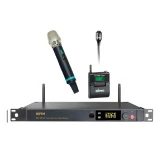 【MIPRO】ACT-5812A 配1領夾式+1手握式麥克風ACT-580H(5GHz數位雙頻道接收機)