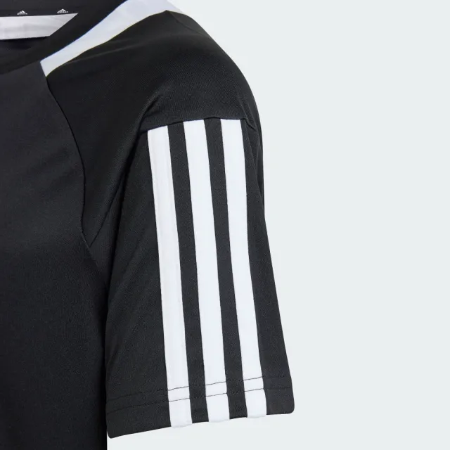 【adidas 愛迪達】短袖上衣 童裝 大童 男童 亞規 J SERE T 黑 IS0329
