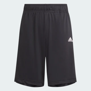 【adidas 愛迪達】短褲 童裝 大童 男童 運動褲 亞規 J SERE SHO 黑 IN0648