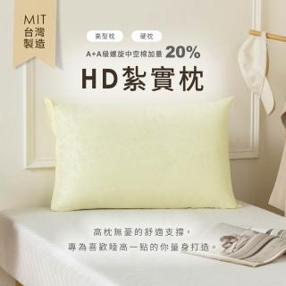 【H&D 東稻家居】MIT臺灣製 HD紮實枕頭 高型枕