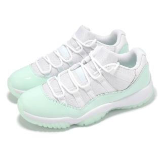 【NIKE 耐吉】休閒鞋 Wmns Air Jordan 11 Retro Low 女鞋 男鞋 Igloo 蒂芬妮綠(AH7860-103)