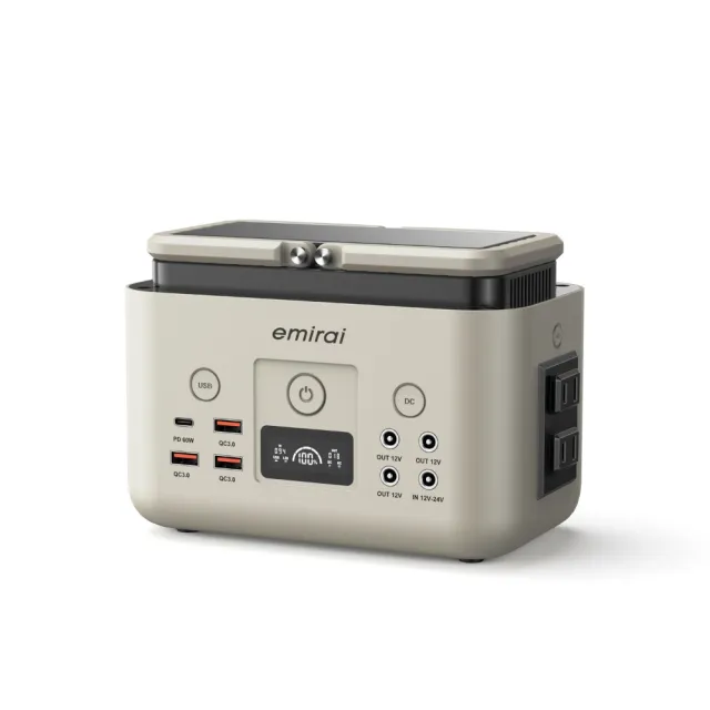 【emirai】EMR310儲能小瓦力！只有手掌大的200W行動電站(200W/62500mAh)