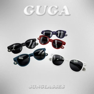 【GUGA】兒童偏光太陽眼鏡 歐美街頭潮流款(個性氣場滿滿 全方位護眼UV400 夏日百搭)