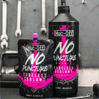 【Muc-Off】No Puncture 1L 補胎液 組合包(無內胎 補胎劑 補胎液)