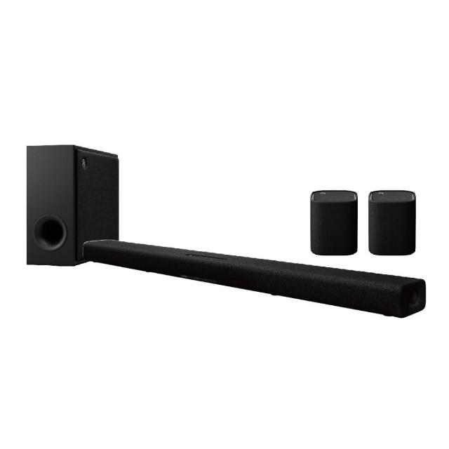 【Yamaha 山葉音樂】家庭劇院 聲霸 Soundbar 含後環繞 重低音(SR-X40A + SUB 100A + WS-X1A)