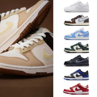 【NIKE 耐吉】運動鞋 休閒鞋 JORDAN FORCE DUNK 女鞋 大童鞋 男鞋 黑白藍綠 熊貓 蜘蛛人 多款(CW1590-100&)