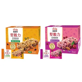 【萬歲牌】堅穀力堅果穀物棒原味/莓果口味(25gx6條/盒)