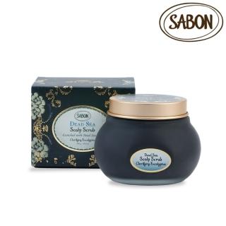 【SABON】官方直營 淨煥尤加利死海黑礦泥頭皮磨砂膏300g(新品上市)
