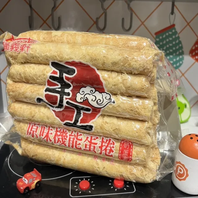 【福義軒】手工芝麻蛋捲500g 兩入組(家庭號)