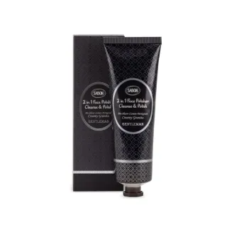 【SABON】官方直營 二合一臉部磨砂膏125ml-紳士(新品上市)