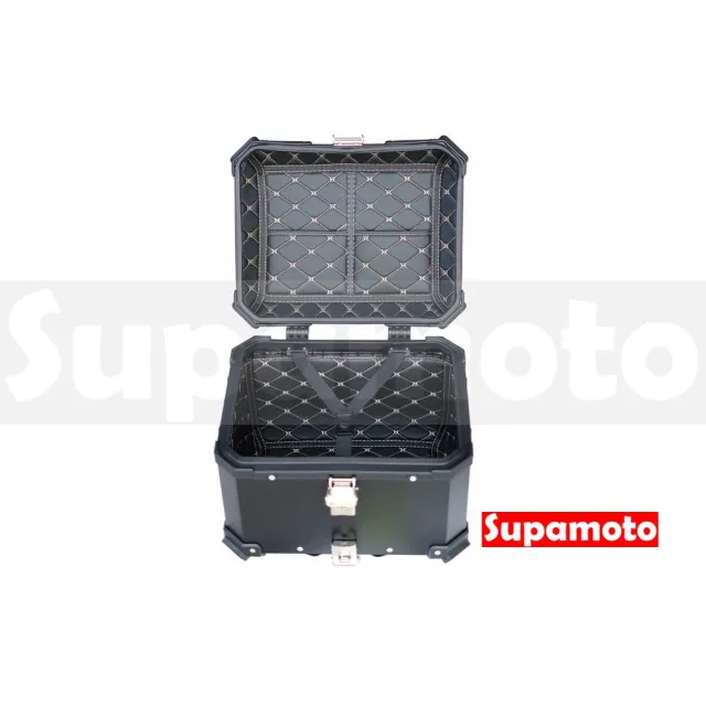 【Supamoto】100L—機車鋁合金尾箱(重機/通用/行李箱/鋁箱/後箱/摩托車/大羊/快拆/檔車/CT125/CB350)