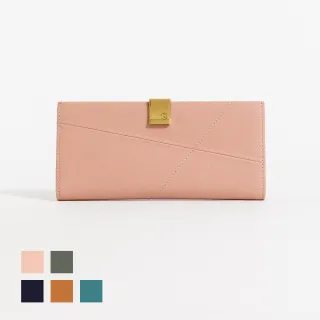 【ZODENCE 佐登司】MONTI進口真皮推釦長夾(多色)