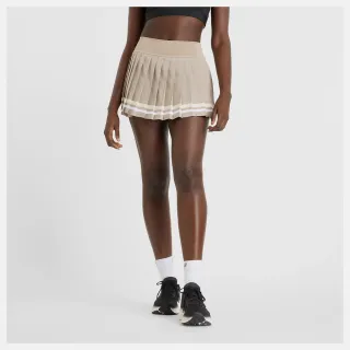 【NEW BALANCE】NB 運動百褶裙 短裙 運動裙 休閒 女 棕色(WK51402ADS-F)