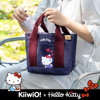 【Kiiwi O！】Hello Kitty x Kiiwi O! 聯名款．多隔層厚磅帆布托特包 多款選